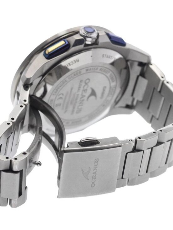 CASIO Oceanus OCW-G1100C-7AJF GPS Hybrid Solar Powered Radio Men\'s Watch_950348 main image 4